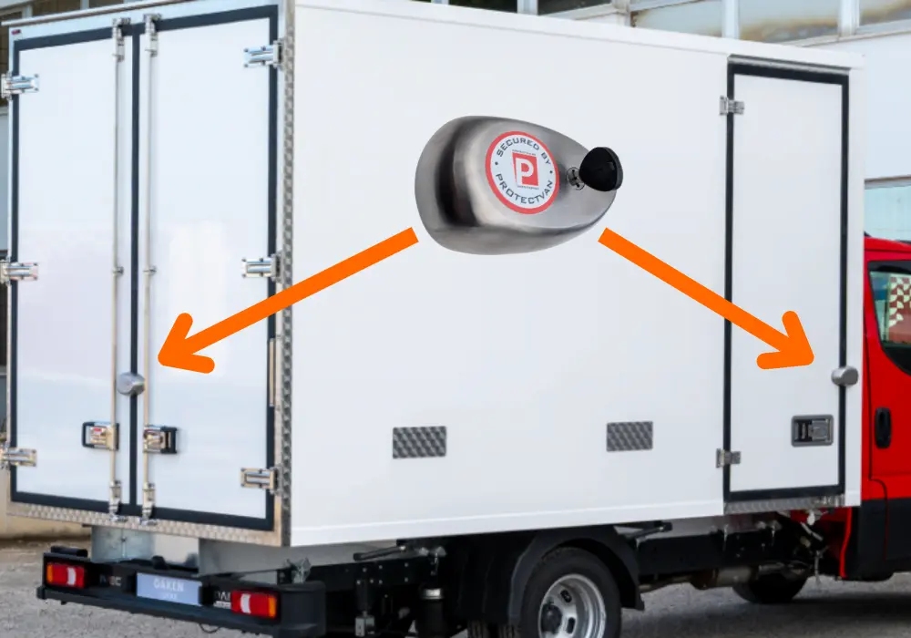 Serrure antivol pour camion & conteneur Double Pack – Image 2